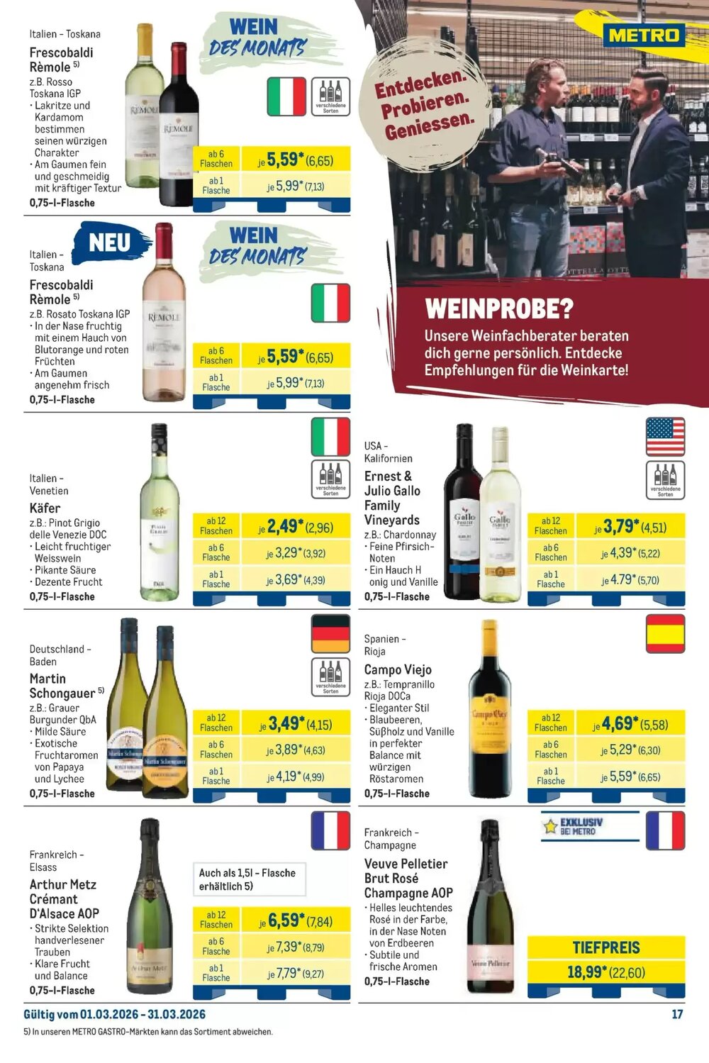METRO Prospekt (ab 01.03.2026) zum Blättern - Seite 17