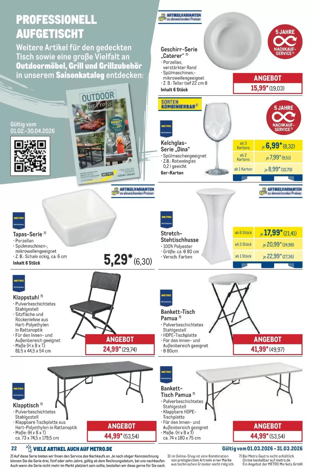 METRO Prospekt (ab 01.03.2026) zum Blättern - Seite 22