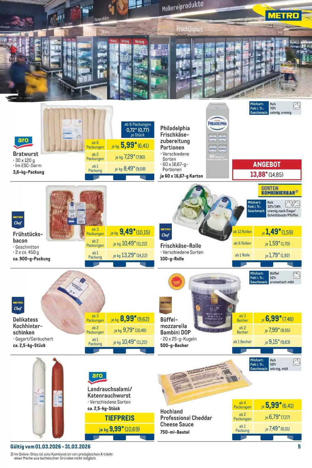 METRO Prospekt (ab 01.03.2026) zum Blättern - Seite 5
