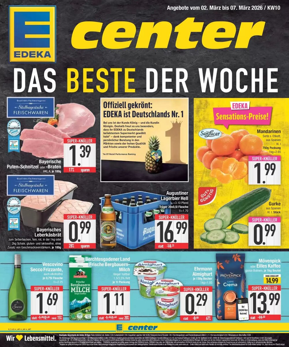 E-Center Prospekt (ab 01.03.2026) zum Blättern - Seite 1