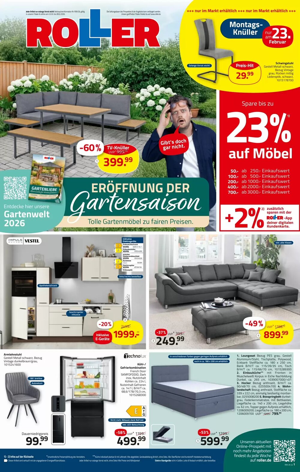 ROLLER Prospekt (ab 01.03.2026) zum Blättern - Seite 1