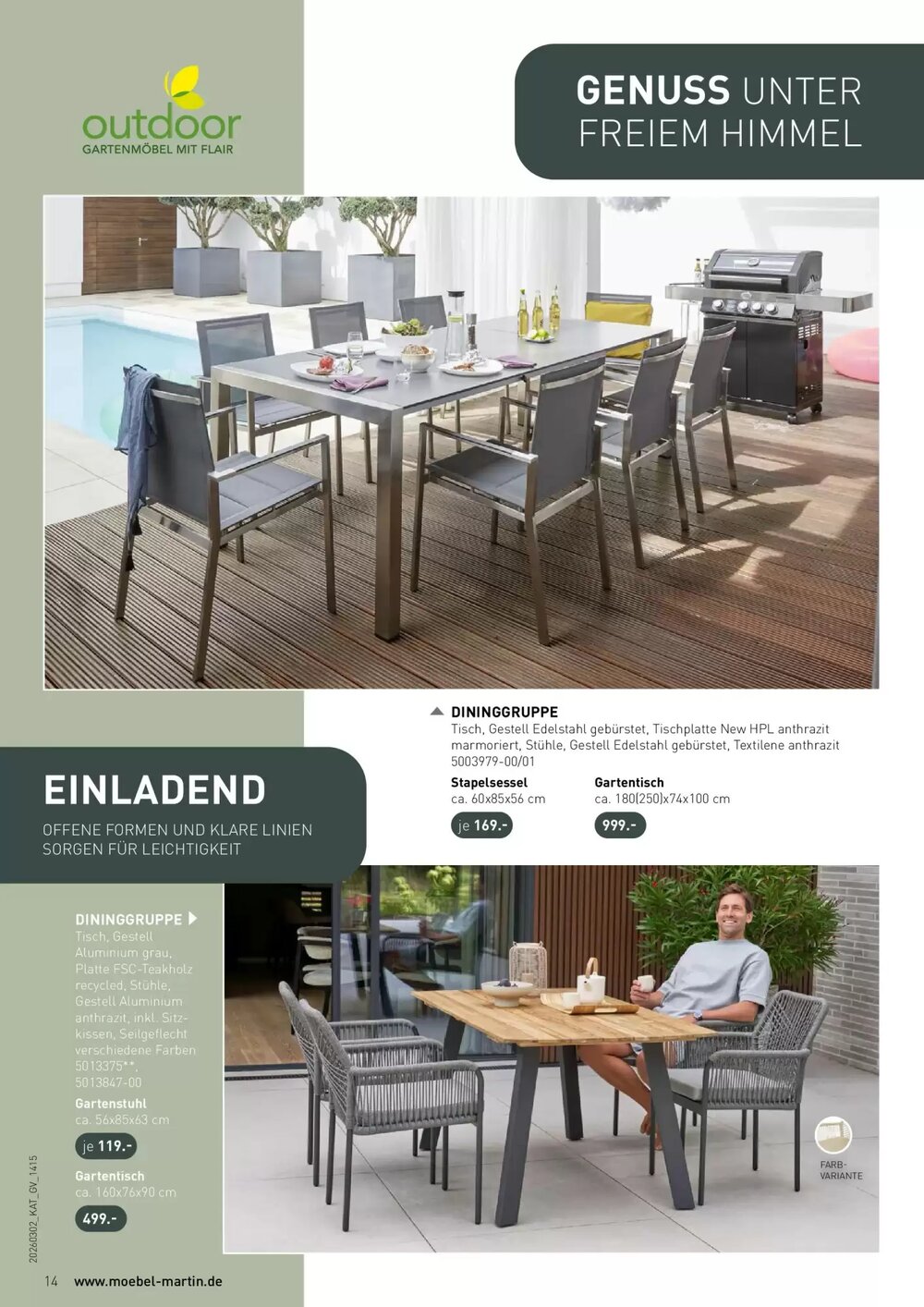 Möbel Martin Prospekt (ab 01.03.2026) zum Blättern - Seite 14