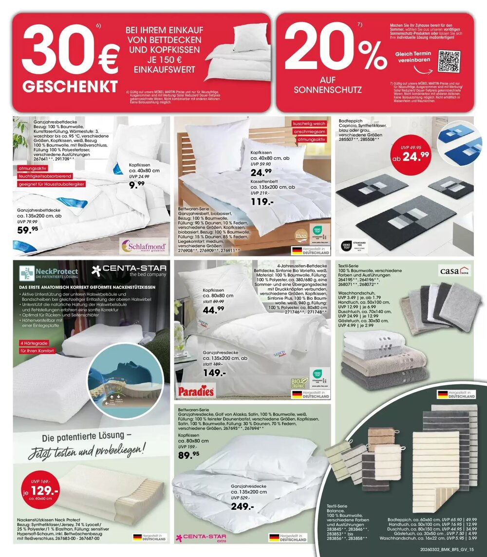 Möbel Martin Prospekt (ab 01.03.2026) zum Blättern - Seite 15