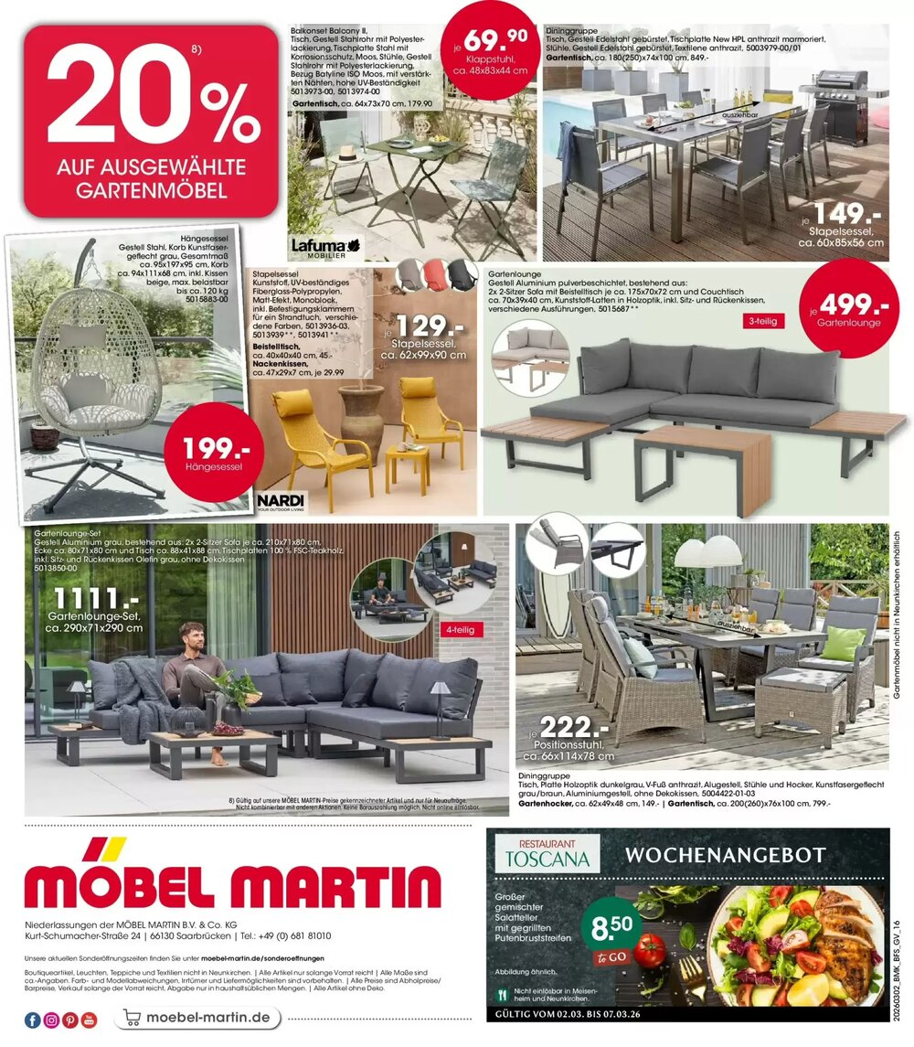 Möbel Martin Prospekt (ab 01.03.2026) zum Blättern - Seite 16