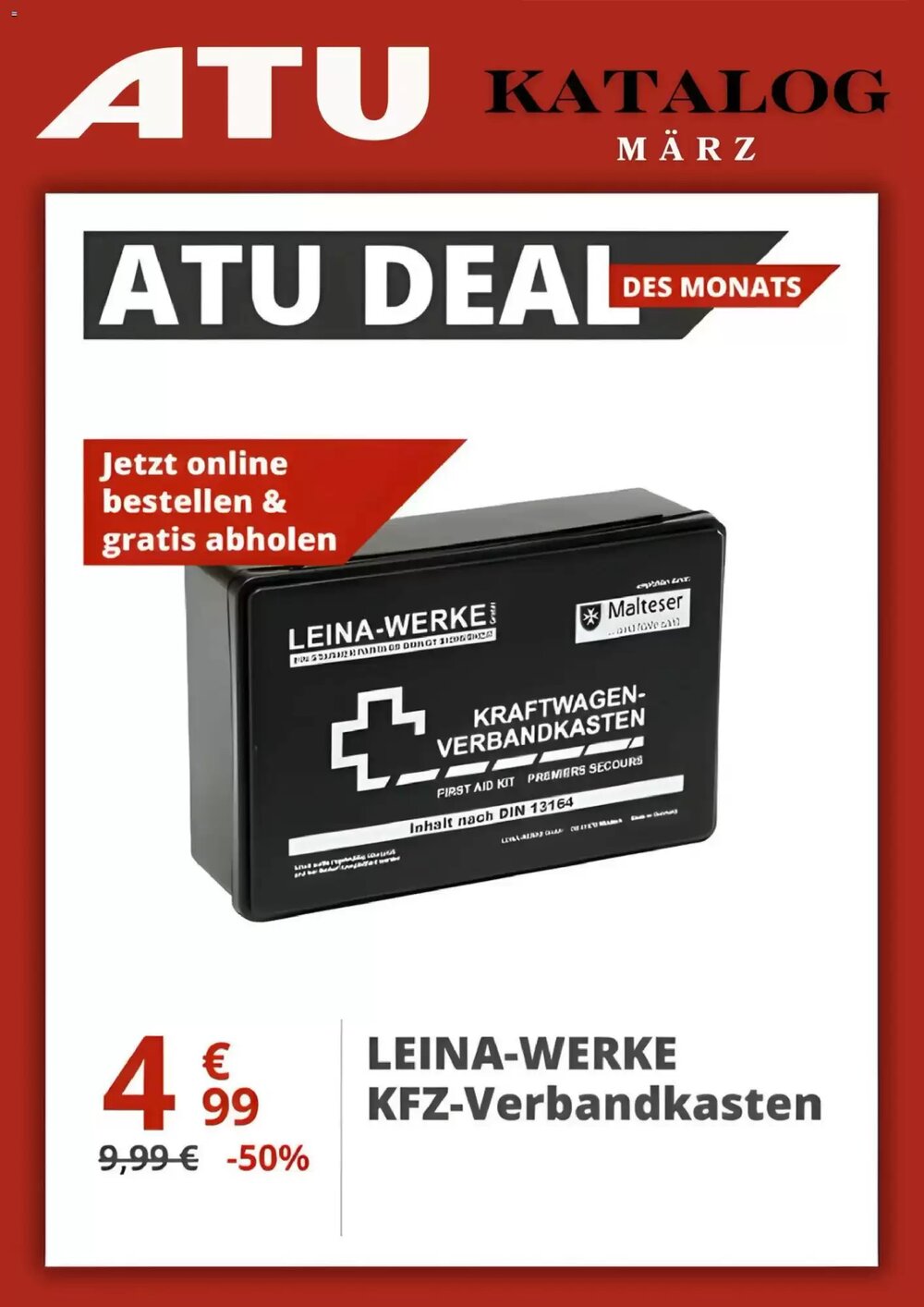 A.T.U. Prospekt (ab 01.03.2026) zum Blättern - Seite 1