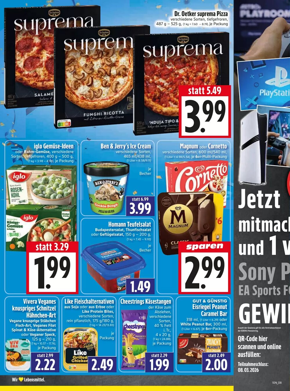 EDEKA Hahner Prospekt (ab 01.03.2026) zum Blättern - Seite 10