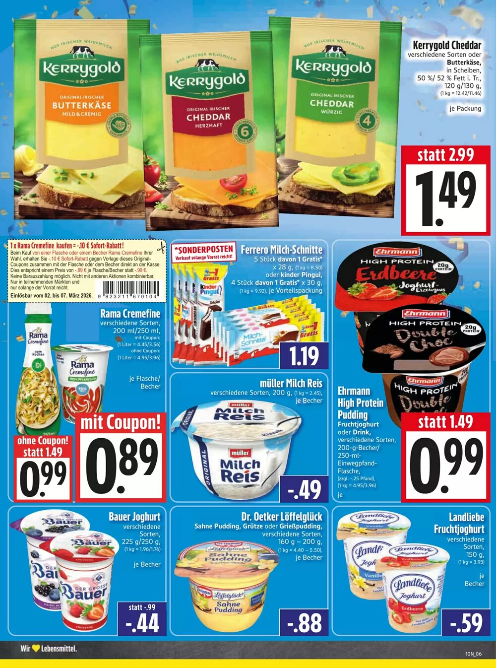 EDEKA Hahner Prospekt (ab 01.03.2026) zum Blättern - Seite 8