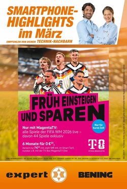 Expert Bening Prospekt (ab 01.03.2026) zum Blättern