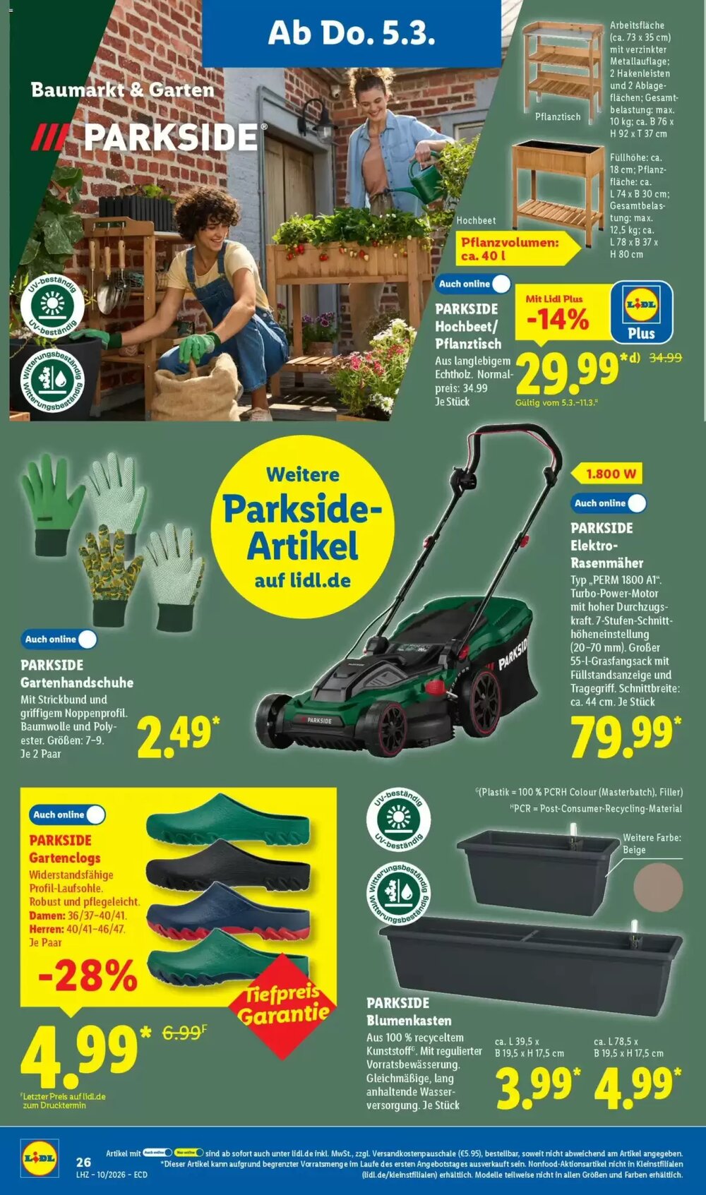 Lidl Prospekt (ab 02.03.2026) zum Blättern - Seite 16