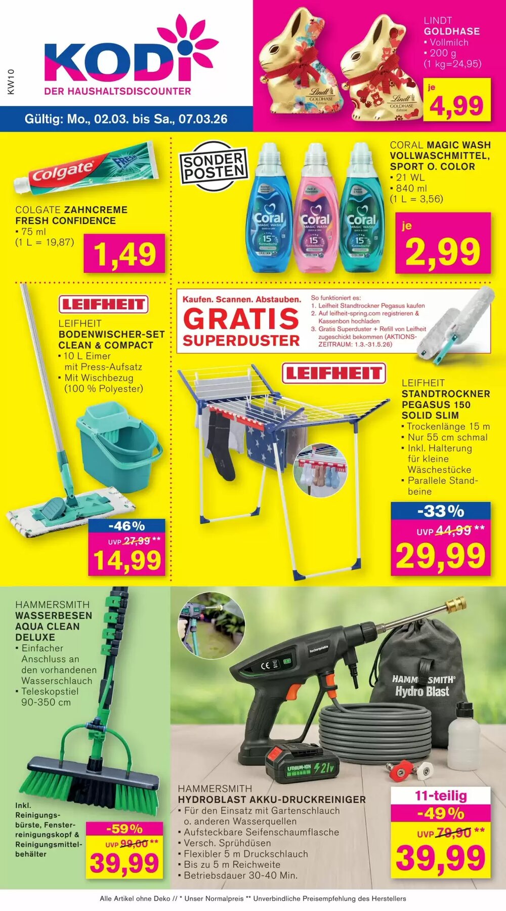 KODi Prospekt (ab 02.03.2026) zum Blättern - Seite 1