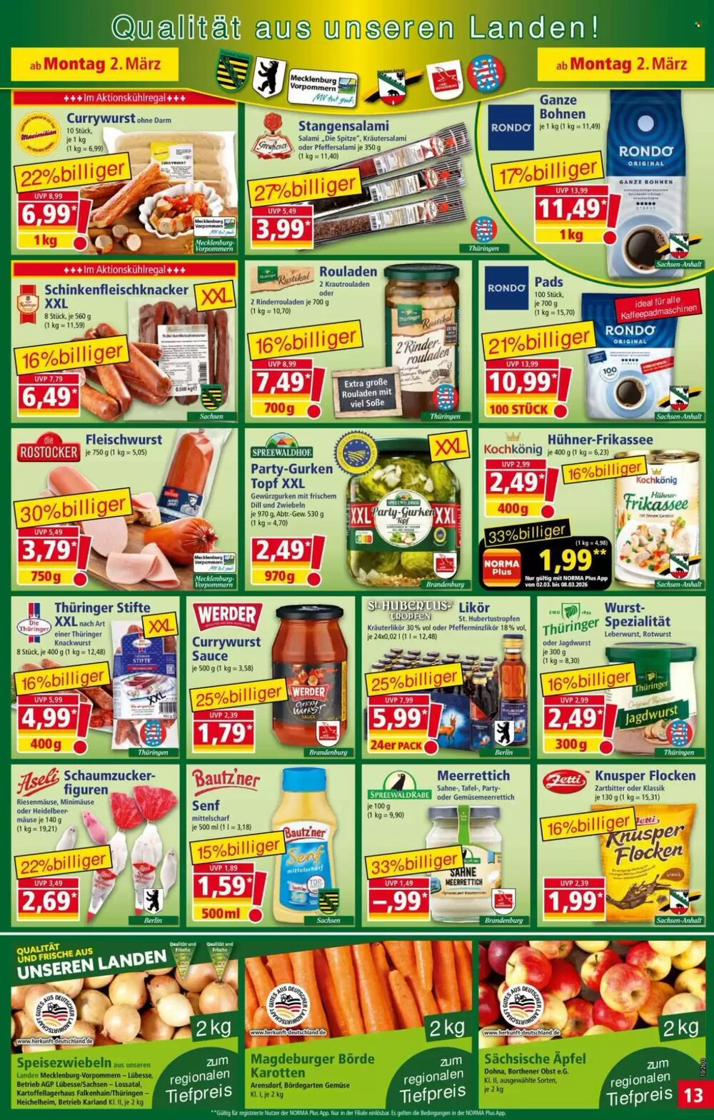 Norma Prospekt (ab 02.03.2026) zum Blättern - Seite 13