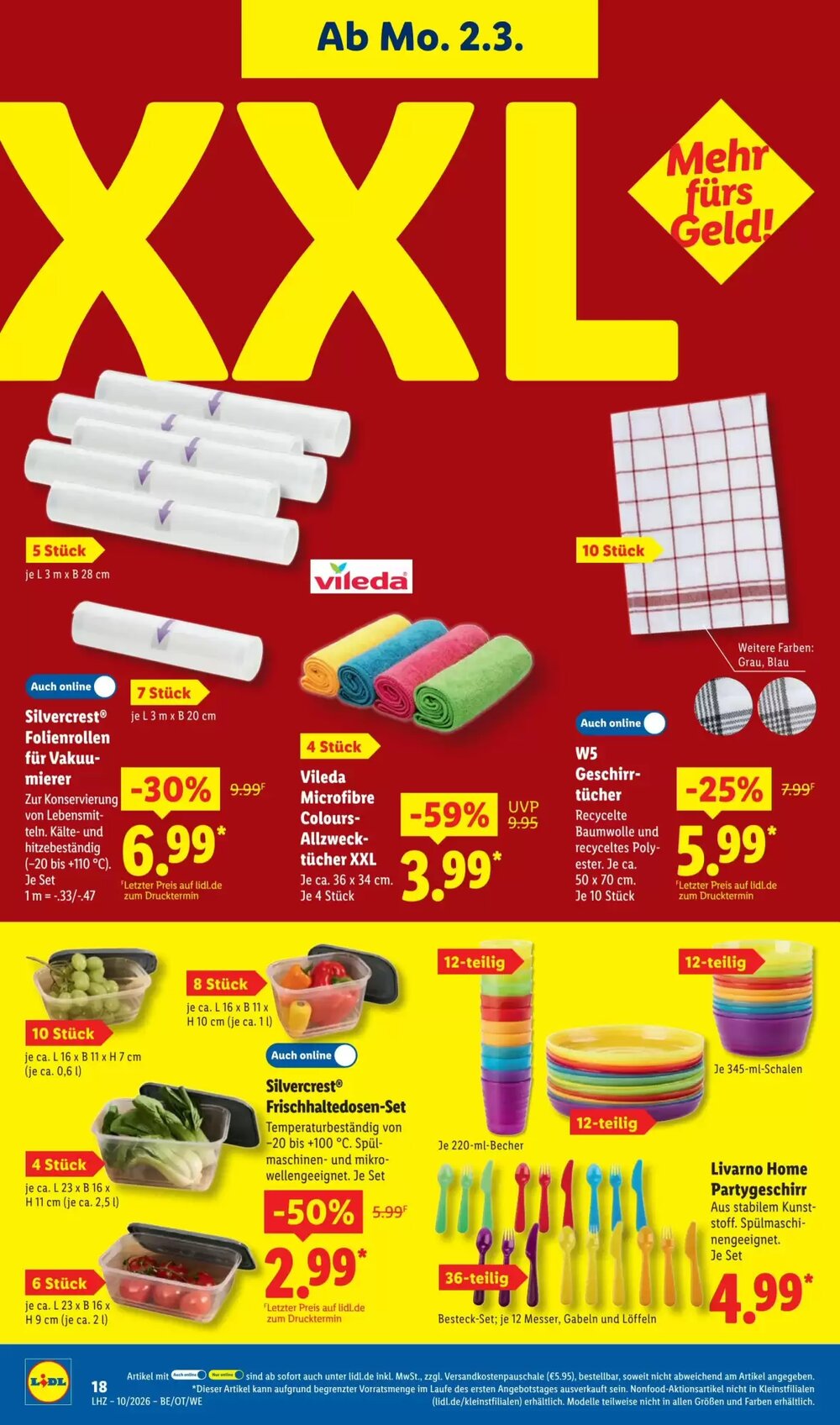 Lidl Prospekt (ab 02.03.2026) zum Blättern - Seite 36