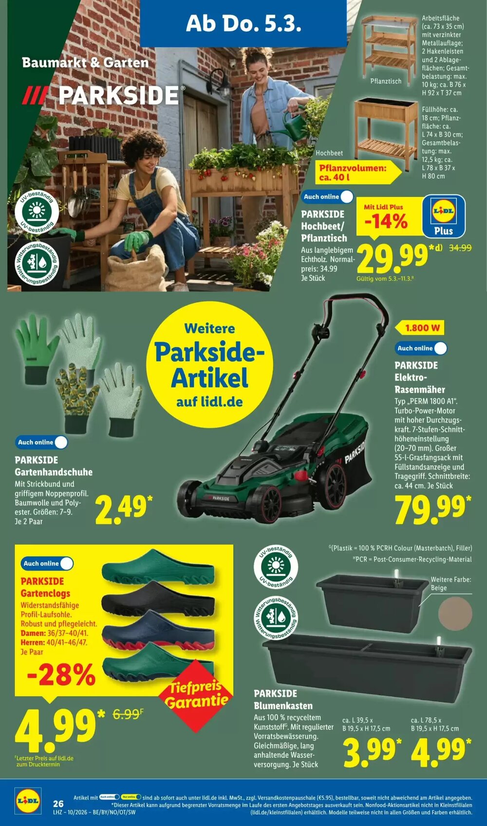 Lidl Prospekt (ab 02.03.2026) zum Blättern - Seite 44