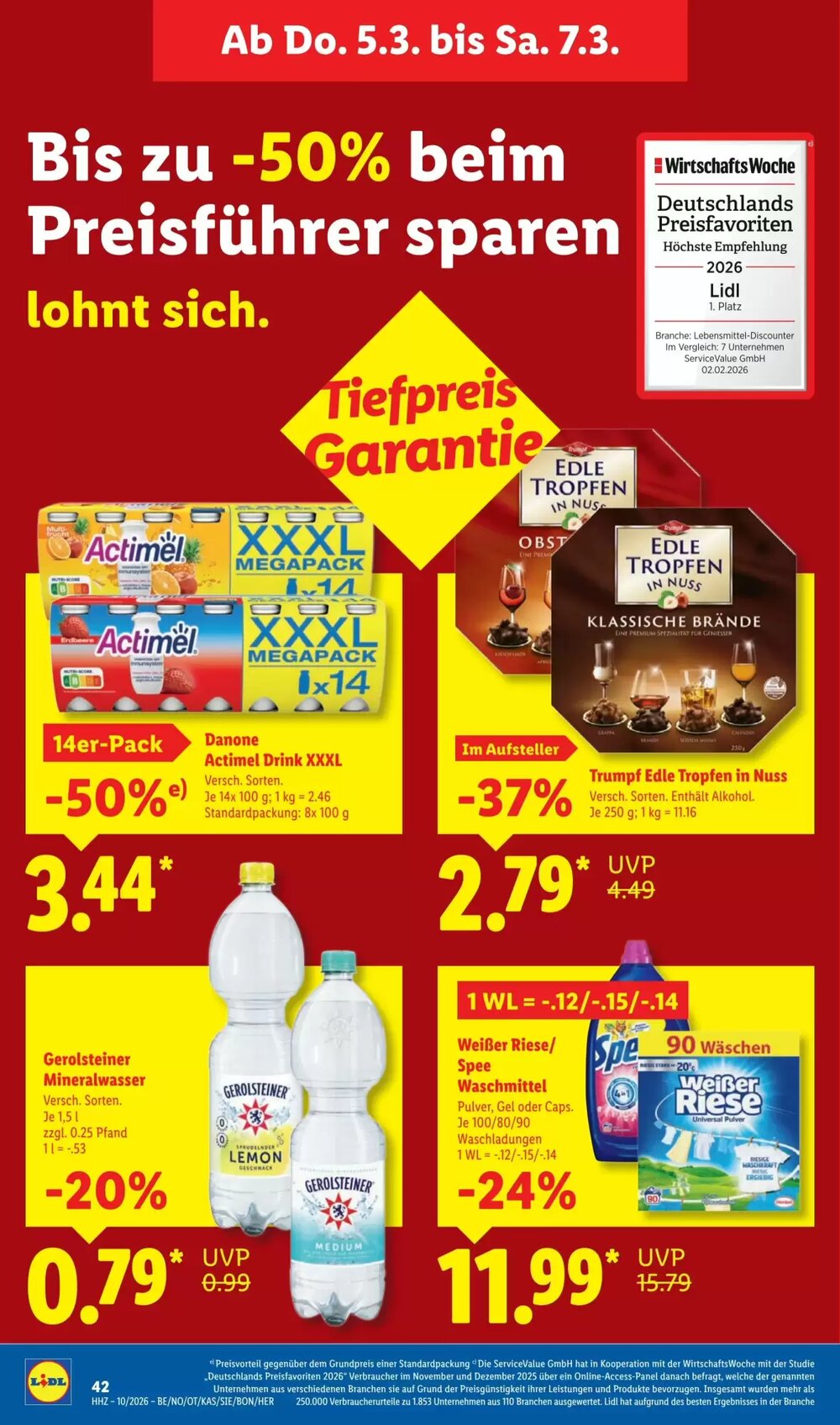 Lidl Prospekt (ab 02.03.2026) zum Blättern - Seite 68
