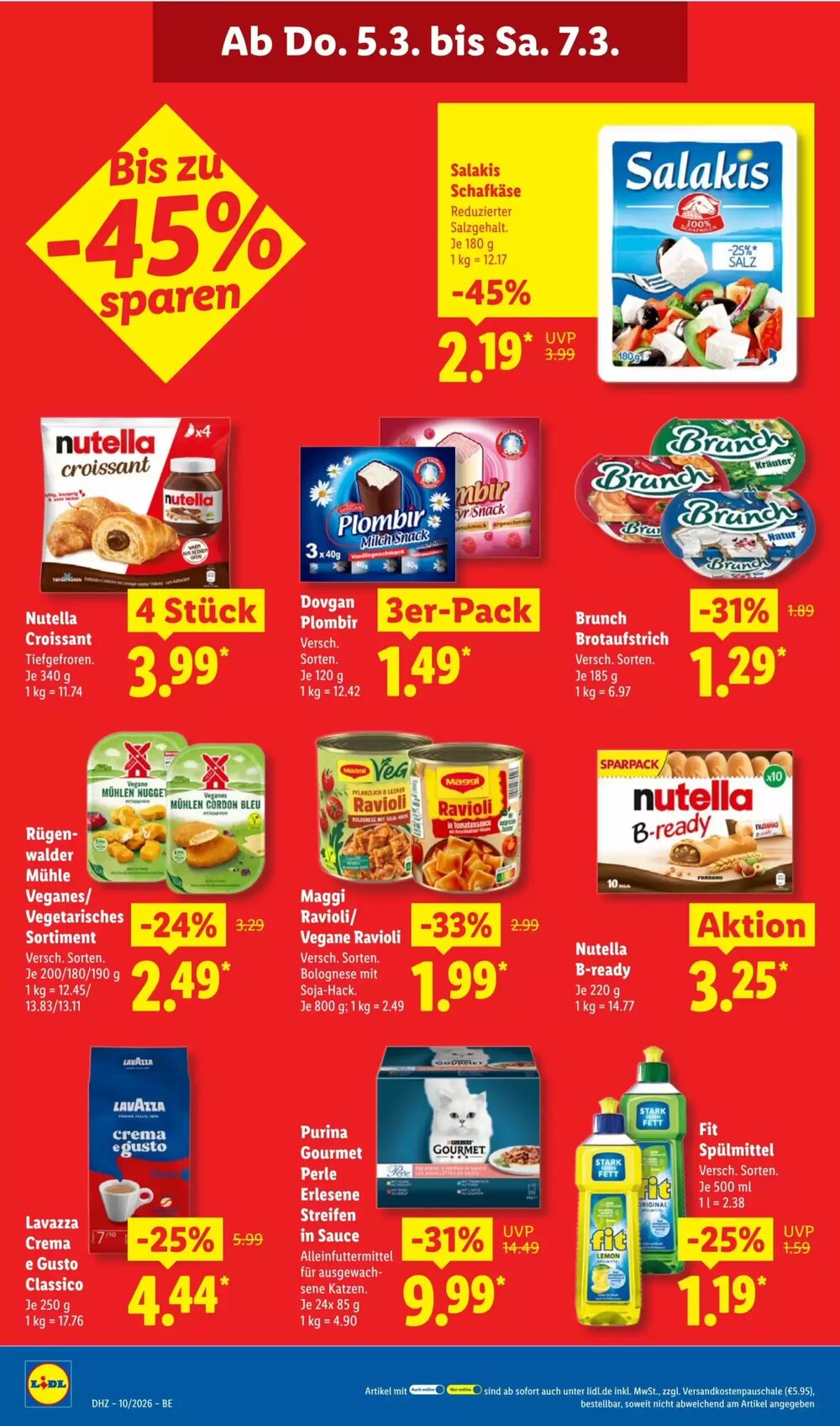 Lidl Prospekt (ab 02.03.2026) zum Blättern - Seite 70