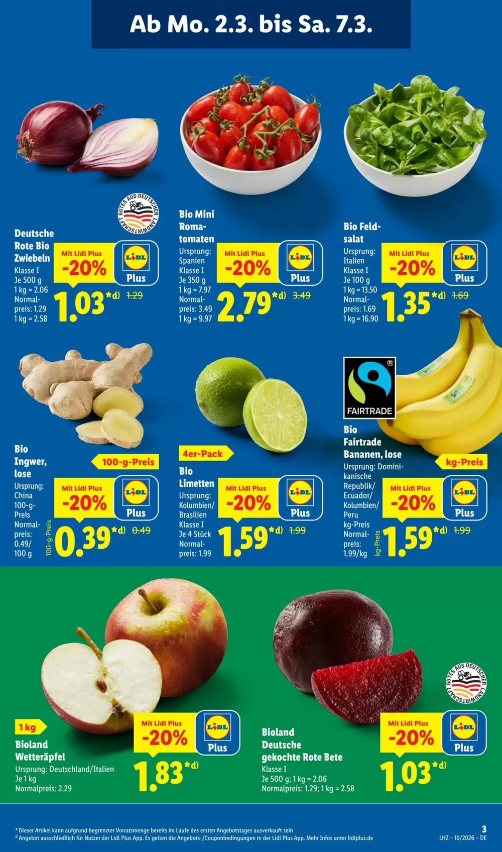 Lidl Prospekt (ab 02.03.2026) zum Blättern - Seite 9