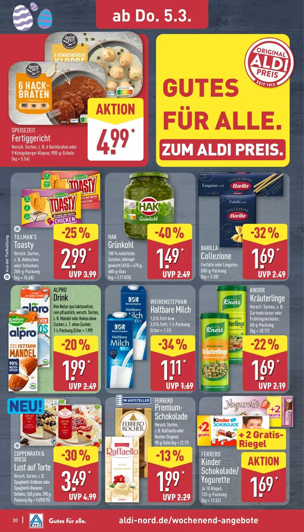 Aldi Nord Prospekt (ab 02.03.2026) zum Blättern - Seite 31