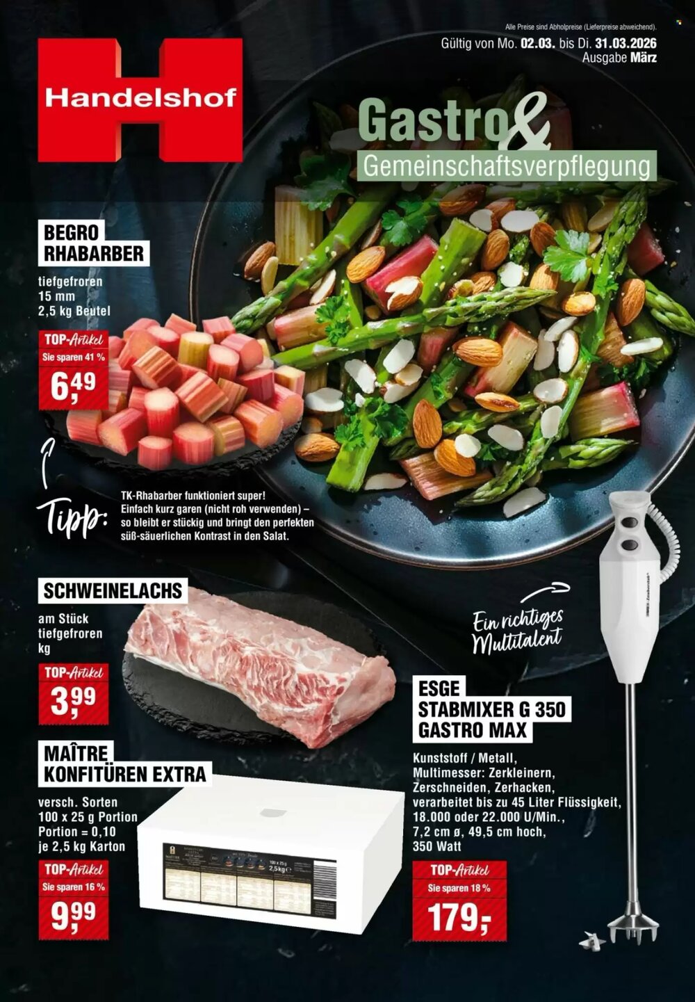 Handelshof Prospekt (ab 02.03.2026) zum Blättern - Seite 1