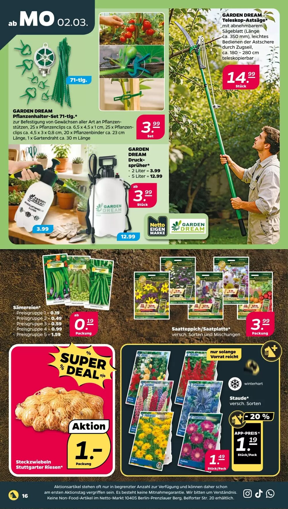 NETTO Prospekt (ab 02.03.2026) zum Blättern - Seite 20