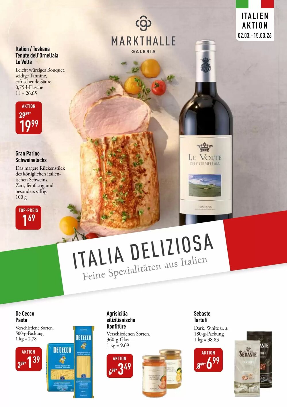 Galeria Markthalle Prospekt (ab 02.03.2026) zum Blättern - Seite 1