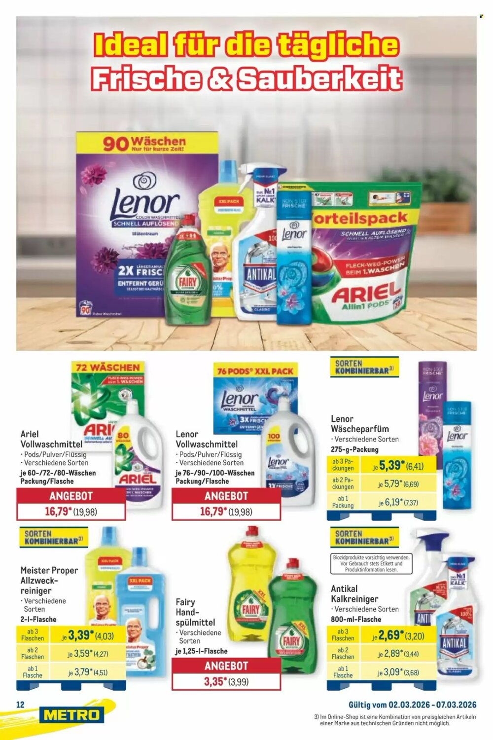 METRO Prospekt (ab 02.03.2026) zum Blättern - Seite 12