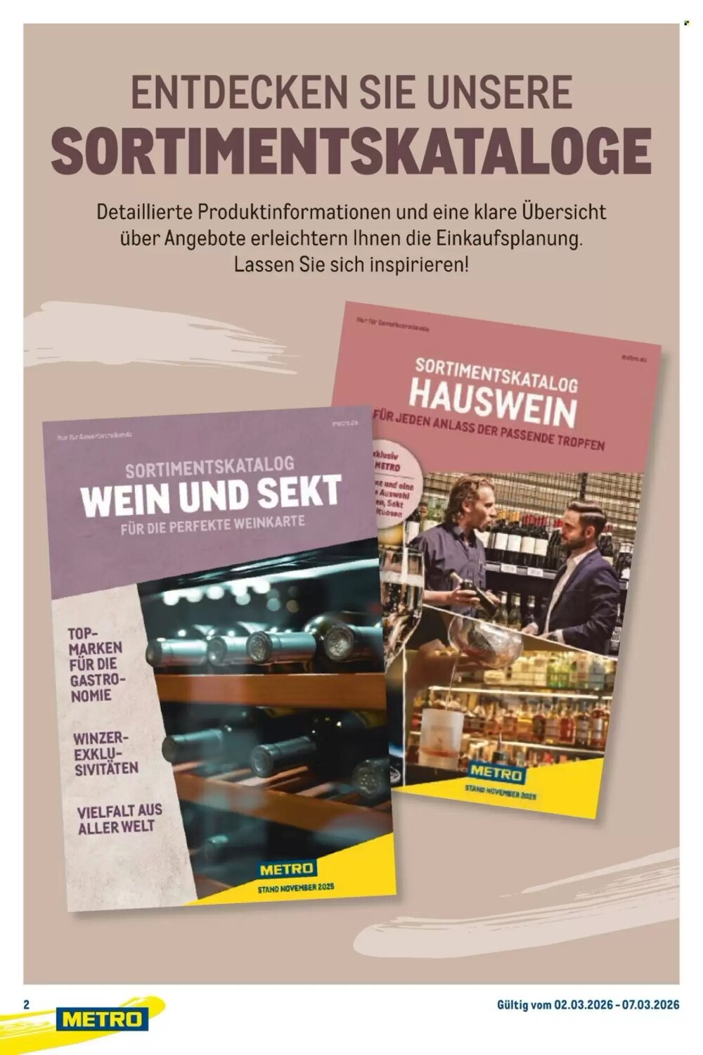 METRO Prospekt (ab 02.03.2026) zum Blättern - Seite 2