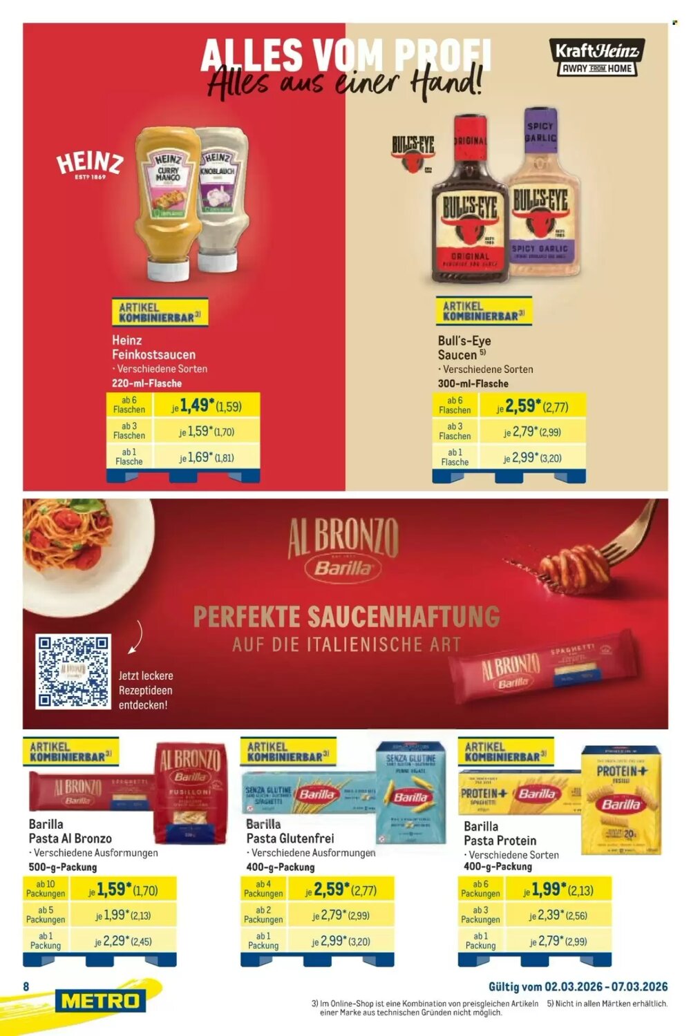 METRO Prospekt (ab 02.03.2026) zum Blättern - Seite 8