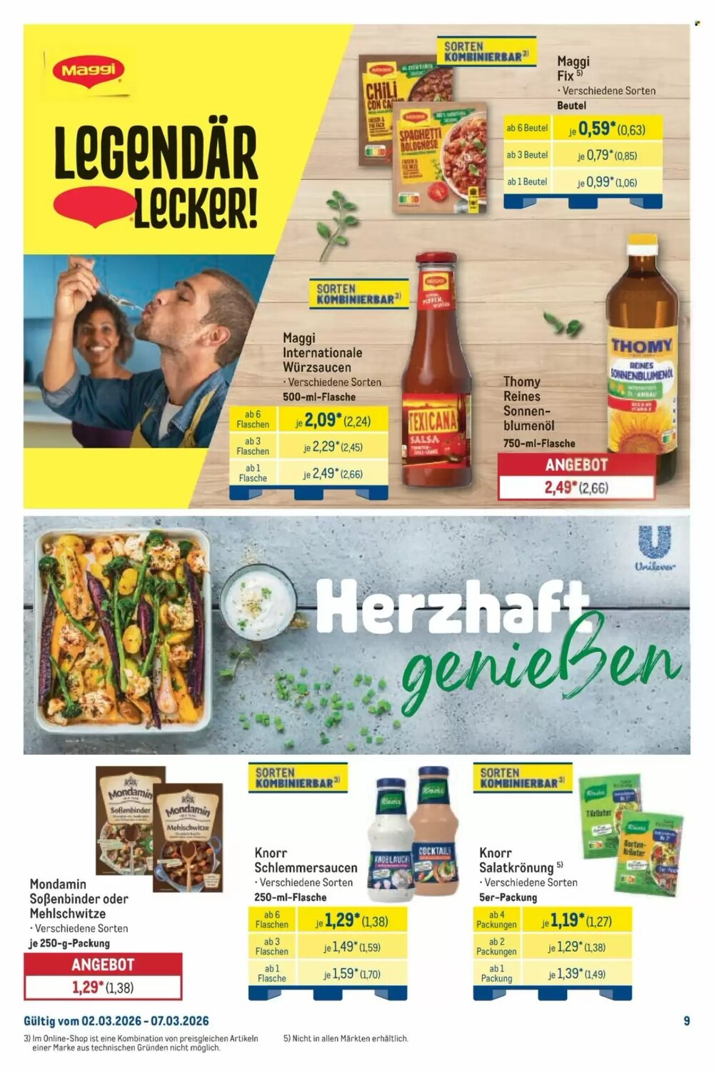 METRO Prospekt (ab 02.03.2026) zum Blättern - Seite 9