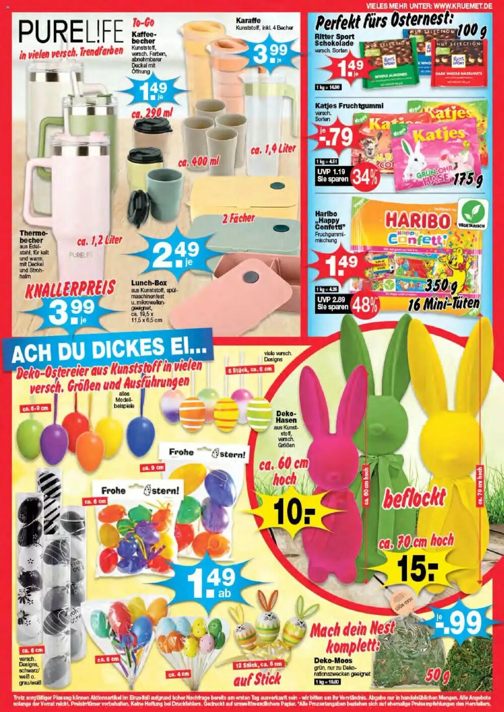 Krümet Sonderposten Prospekt (ab 02.03.2026) zum Blättern - Seite 7