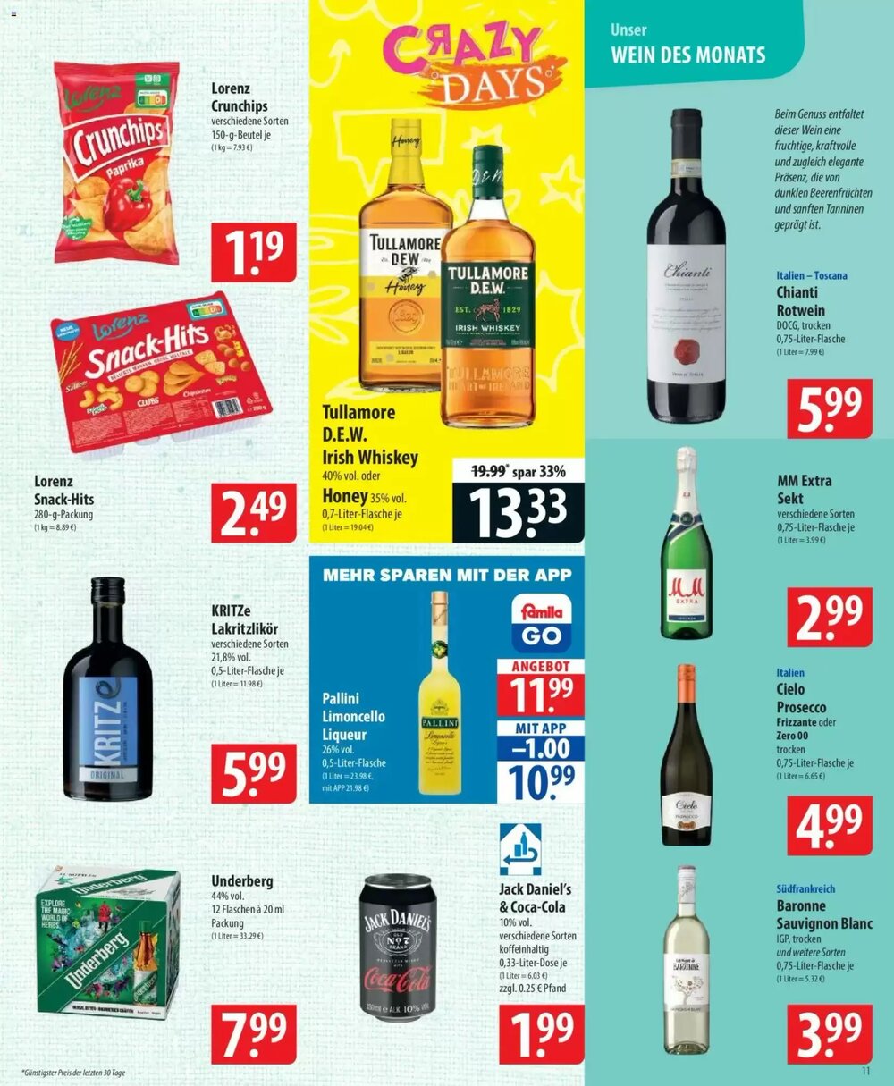 Famila Nord Ost Prospekt (ab 02.03.2026) zum Blättern - Seite 11