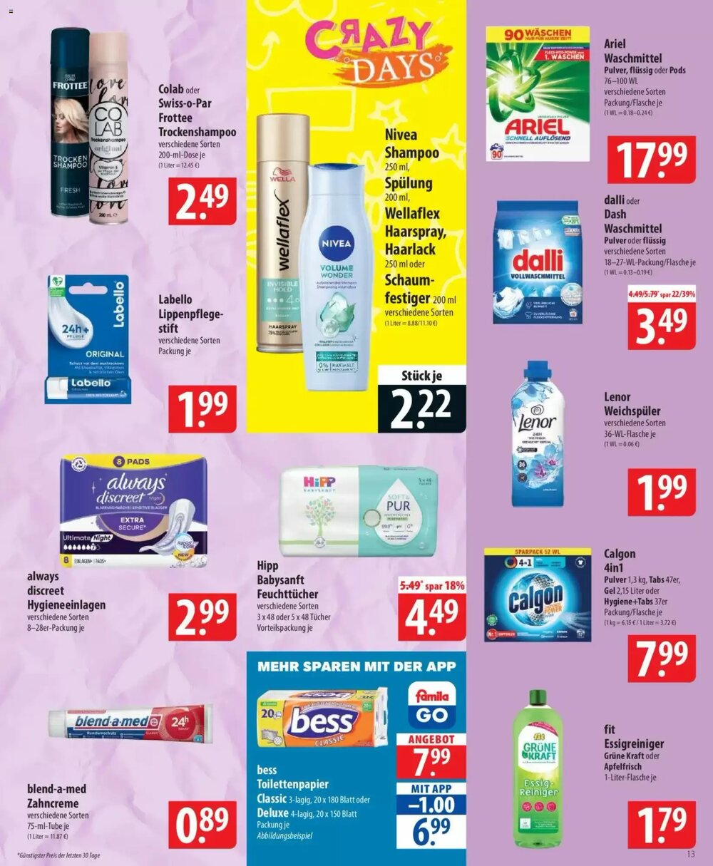 Famila Nord Ost Prospekt (ab 02.03.2026) zum Blättern - Seite 13