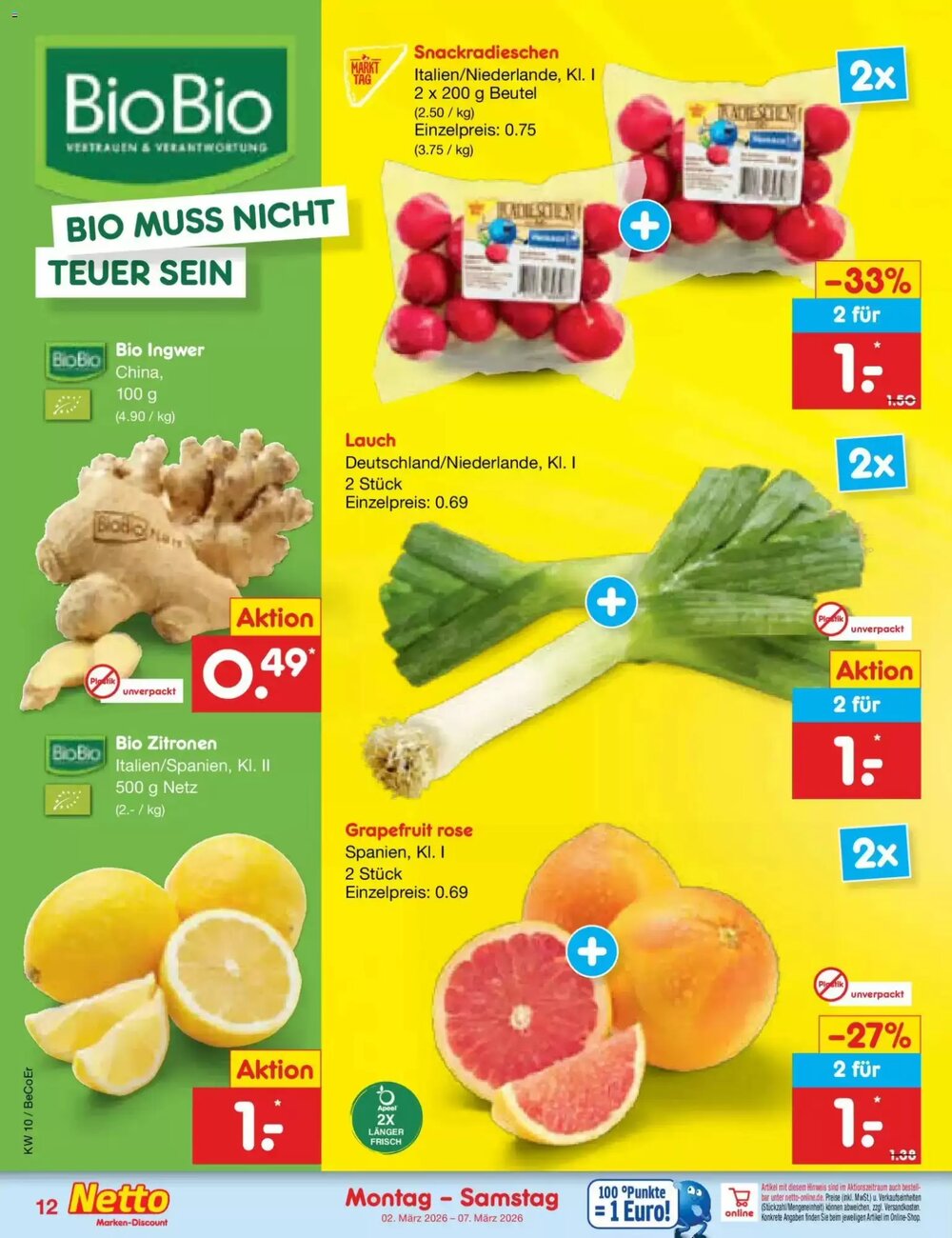 Netto Marken-Discount Prospekt (ab 02.03.2026) zum Blättern - Seite 12