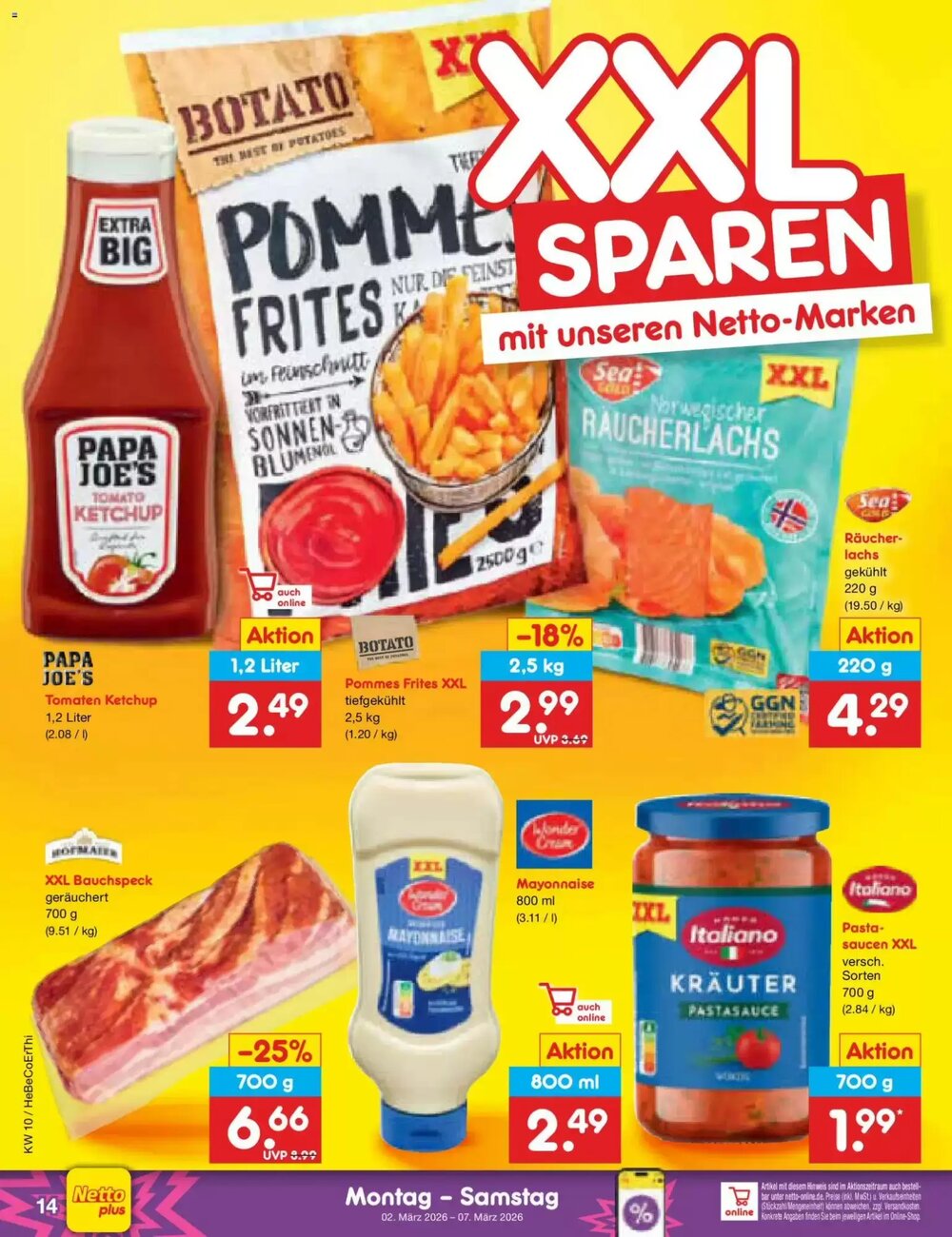 Netto Marken-Discount Prospekt (ab 02.03.2026) zum Blättern - Seite 14