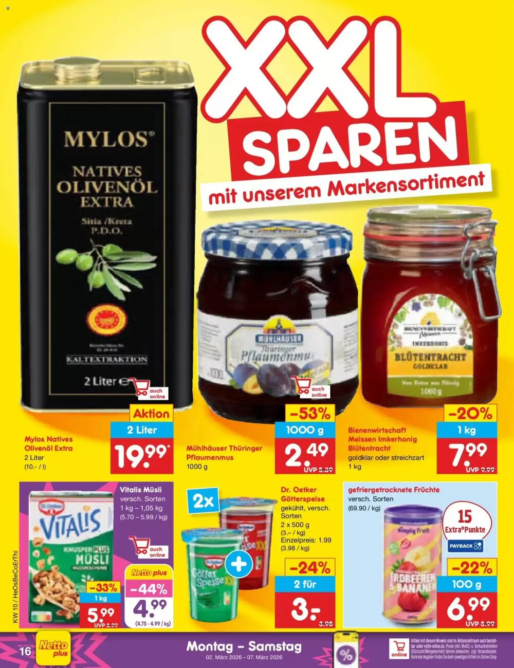 Netto Marken-Discount Prospekt (ab 02.03.2026) zum Blättern - Seite 16