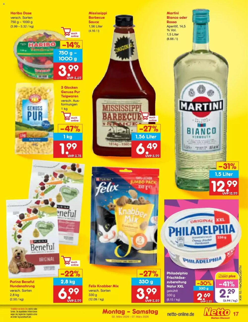 Netto Marken-Discount Prospekt (ab 02.03.2026) zum Blättern - Seite 17