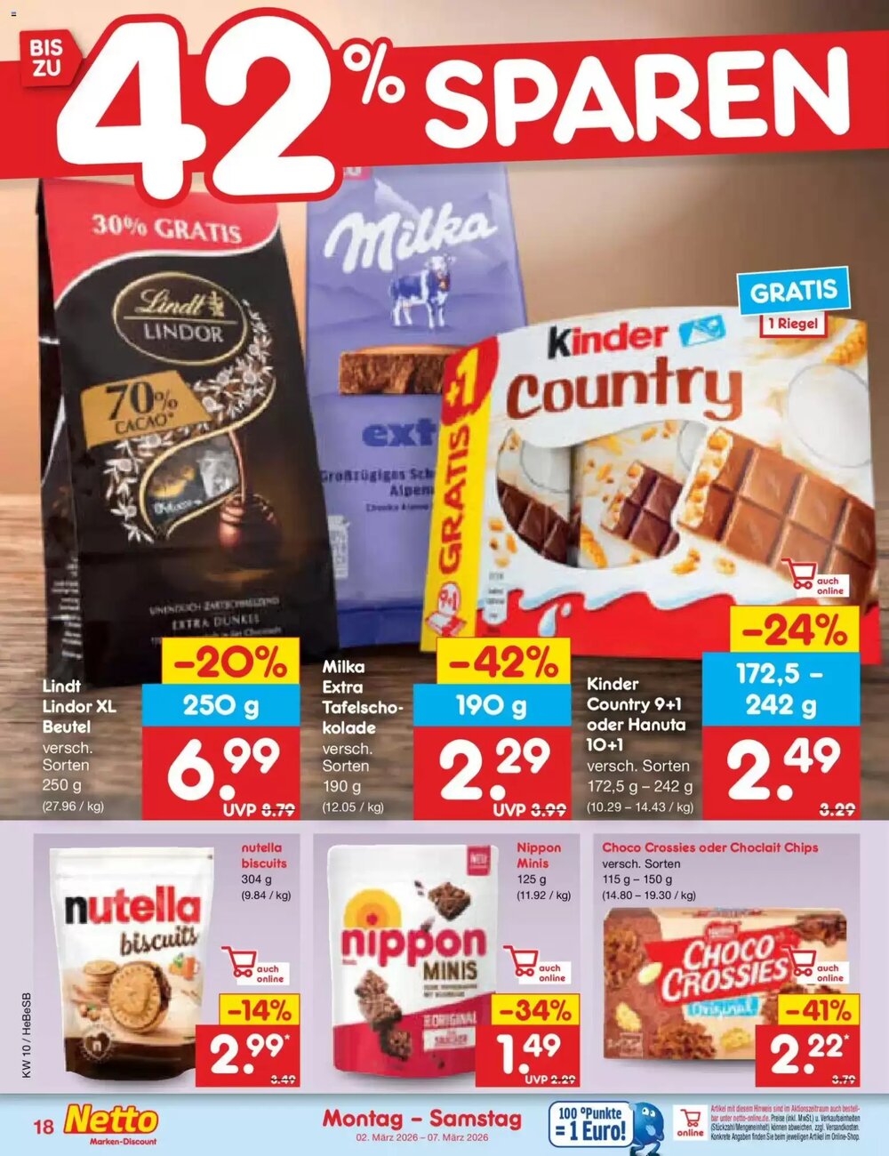 Netto Marken-Discount Prospekt (ab 02.03.2026) zum Blättern - Seite 18