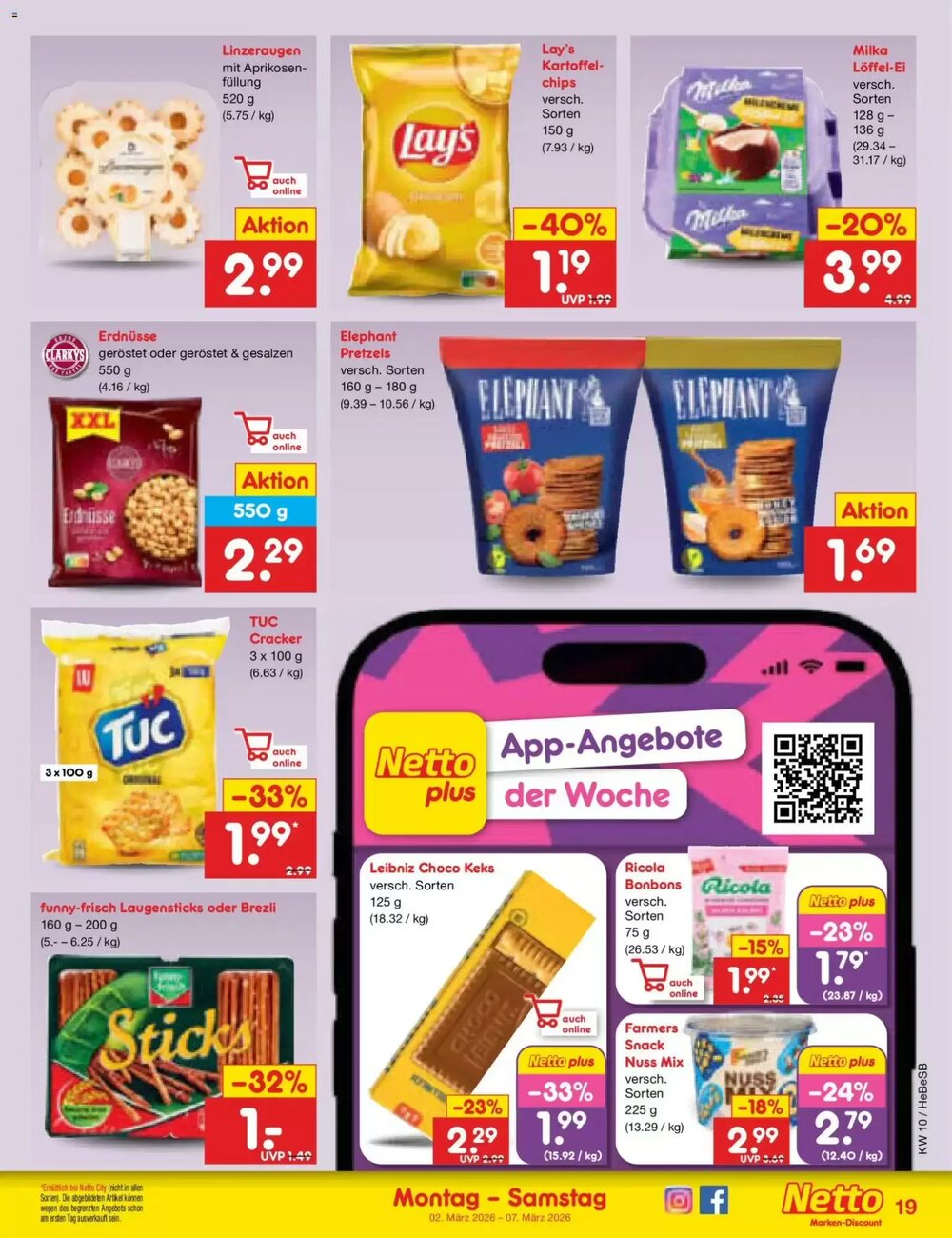 Netto Marken-Discount Prospekt (ab 02.03.2026) zum Blättern - Seite 19