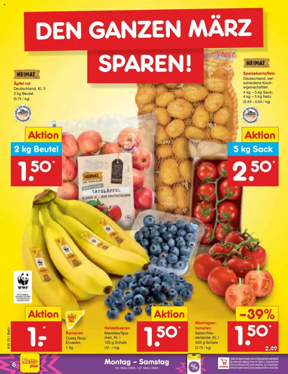 Netto Marken-Discount Prospekt (ab 02.03.2026) zum Blättern - Seite 6