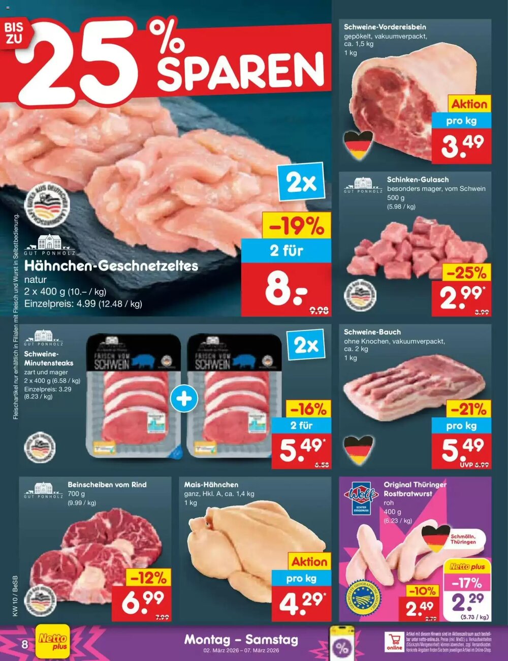Netto Marken-Discount Prospekt (ab 02.03.2026) zum Blättern - Seite 8