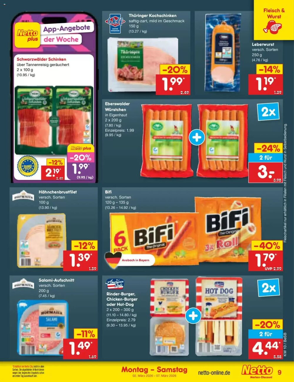 Netto Marken-Discount Prospekt (ab 02.03.2026) zum Blättern - Seite 9