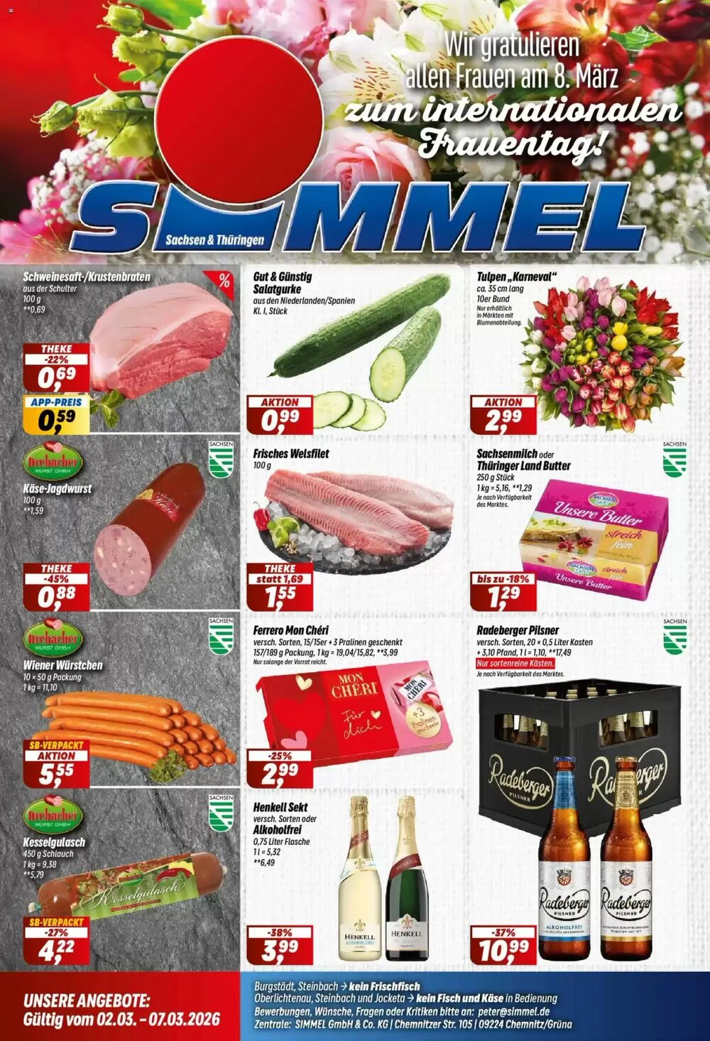 Simmel Prospekt (ab 02.03.2026) zum Blättern - Seite 1