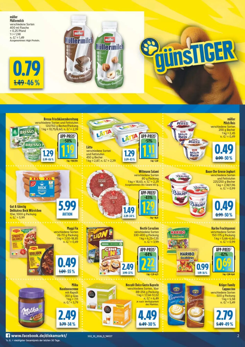 diska Prospekt (ab 02.03.2026) zum Blättern - Seite 2