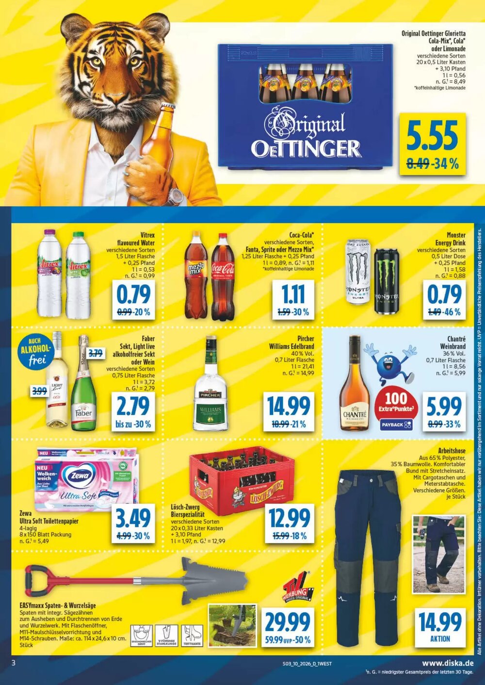 diska Prospekt (ab 02.03.2026) zum Blättern - Seite 3