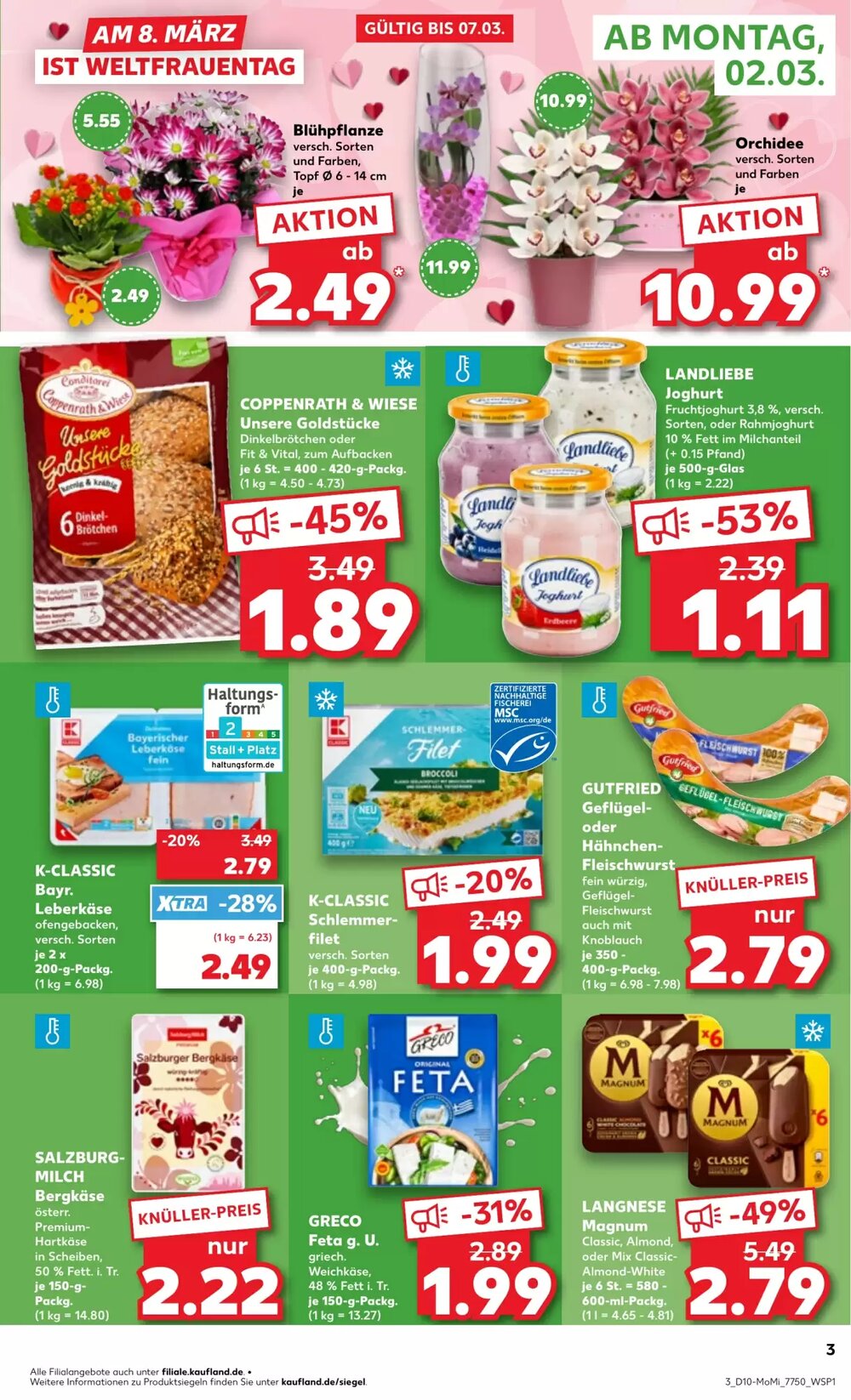 Kaufland Prospekt (ab 02.03.2026) zum Blättern - Seite 3