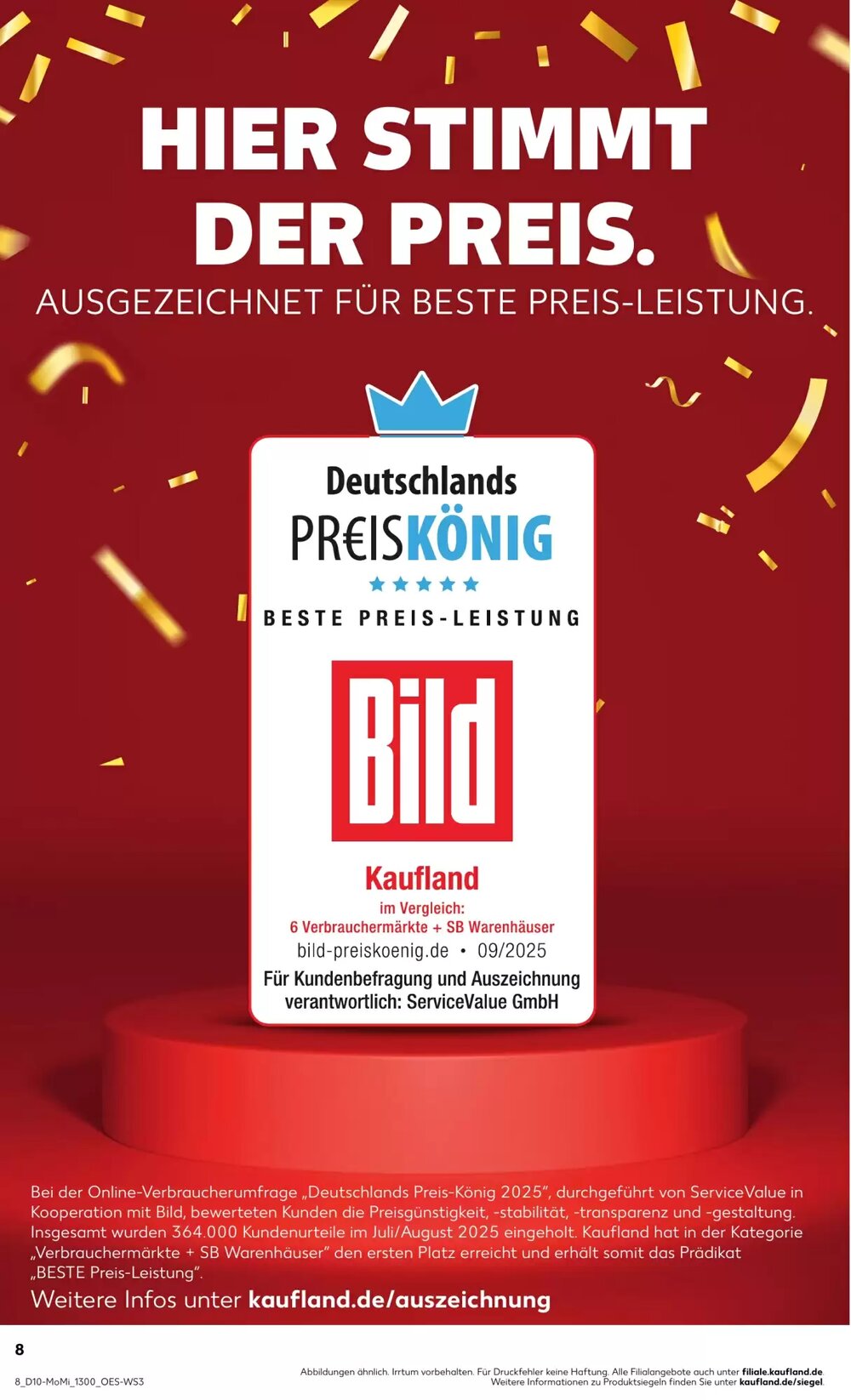 Kaufland Prospekt (ab 02.03.2026) zum Blättern - Seite 8