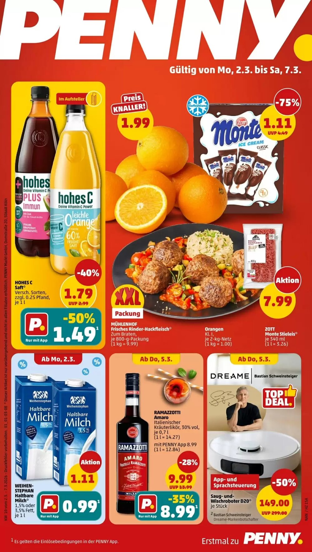 PENNY Prospekt (ab 02.03.2026) zum Blättern - Seite 1