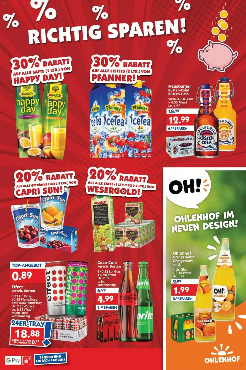 Hol'ab Getränkemarkt Prospekt (ab 02.03.2026) zum Blättern - Seite 5