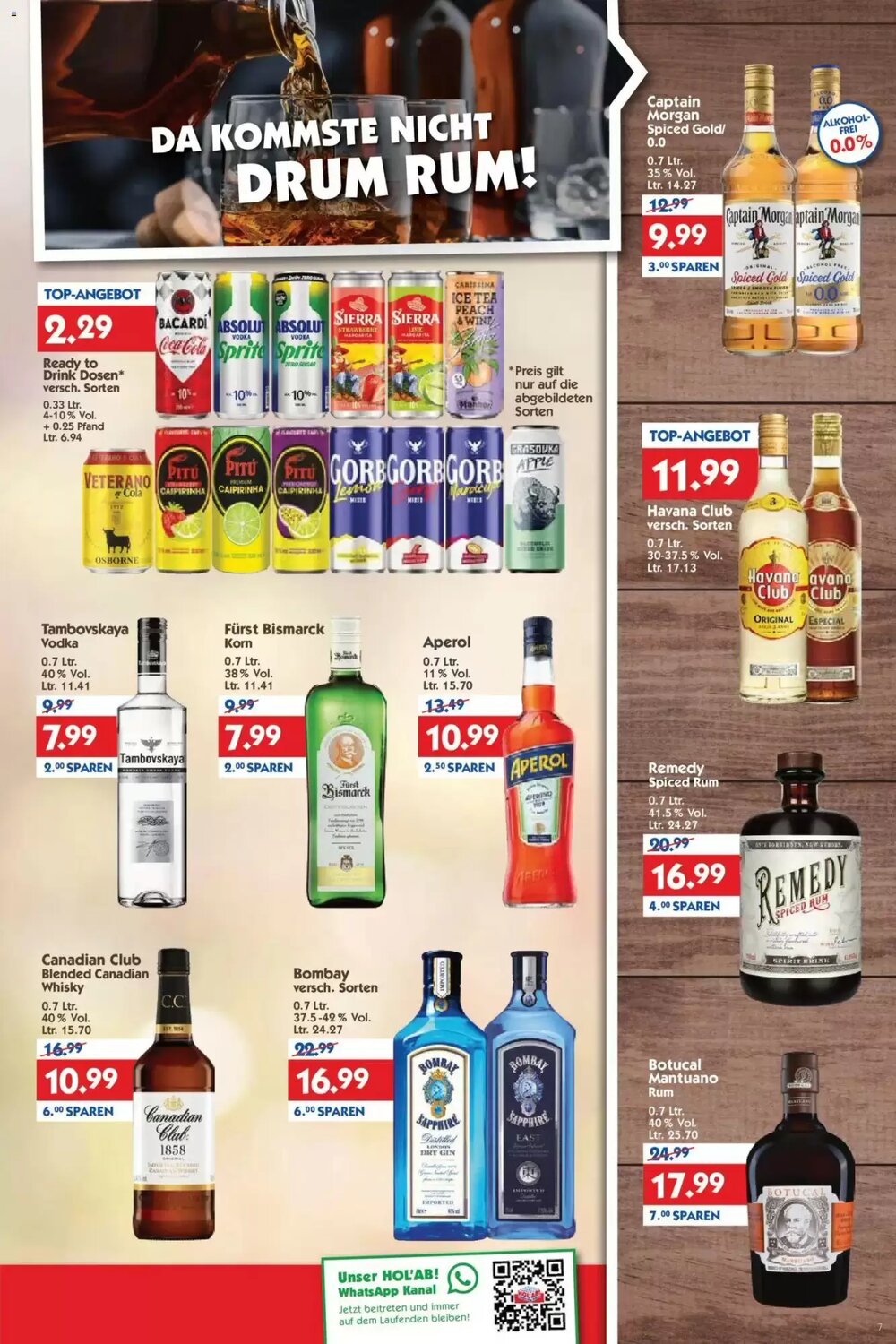 Hol'ab Getränkemarkt Prospekt (ab 02.03.2026) zum Blättern - Seite 7
