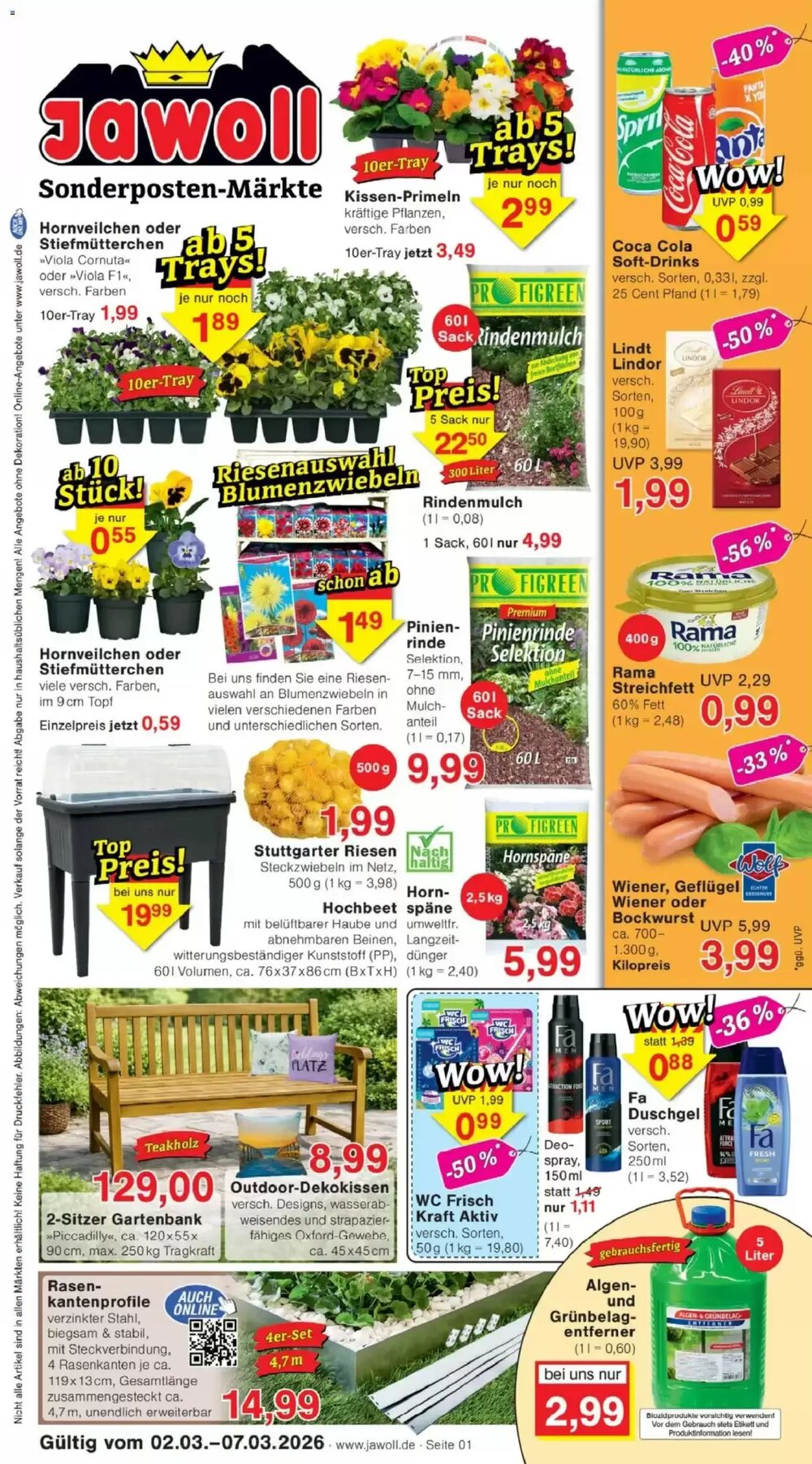 Jawoll Prospekt (ab 02.03.2026) zum Blättern - Seite 1