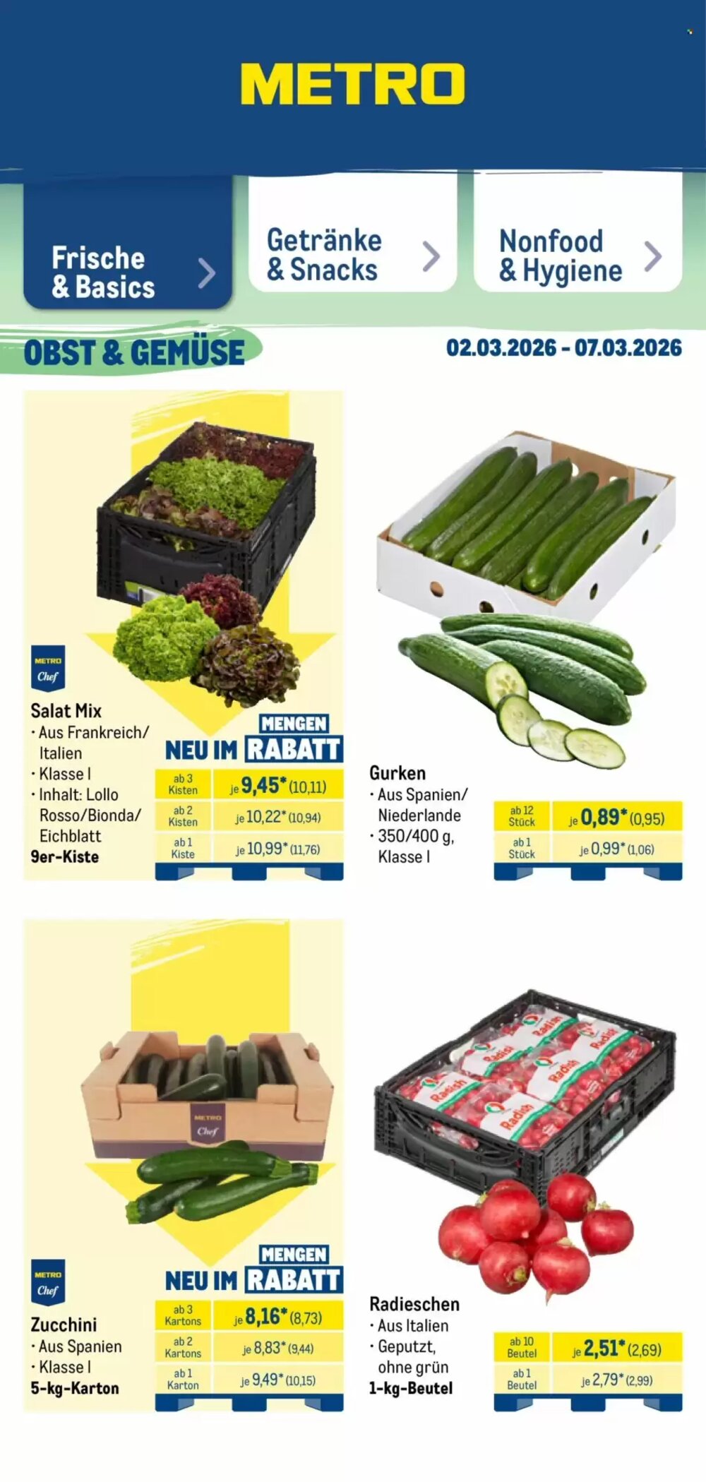 METRO Prospekt (ab 02.03.2026) zum Blättern - Seite 12